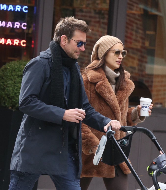 Bradley Cooper ir Irina Shayk