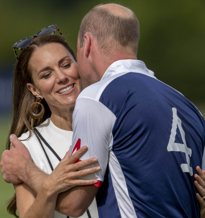 Kate Middleton ir princas Williamas