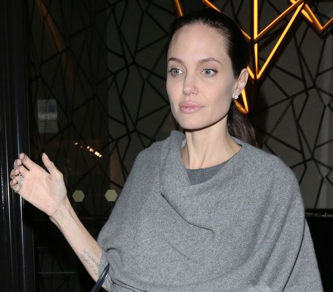 Neįtikėtinai sulysusi Angelina Jolie